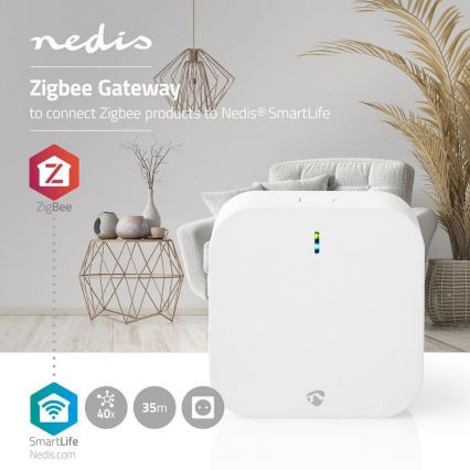 Inteligentná brána Zigbee Wi-Fi zásuvné riešenie 230V