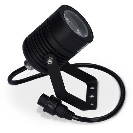 Sada 3x stmievateľných vonkajších LED svietidiel RGBW SmartLife LED/3W/230V IP65 Wi-Fi Tuya čierna