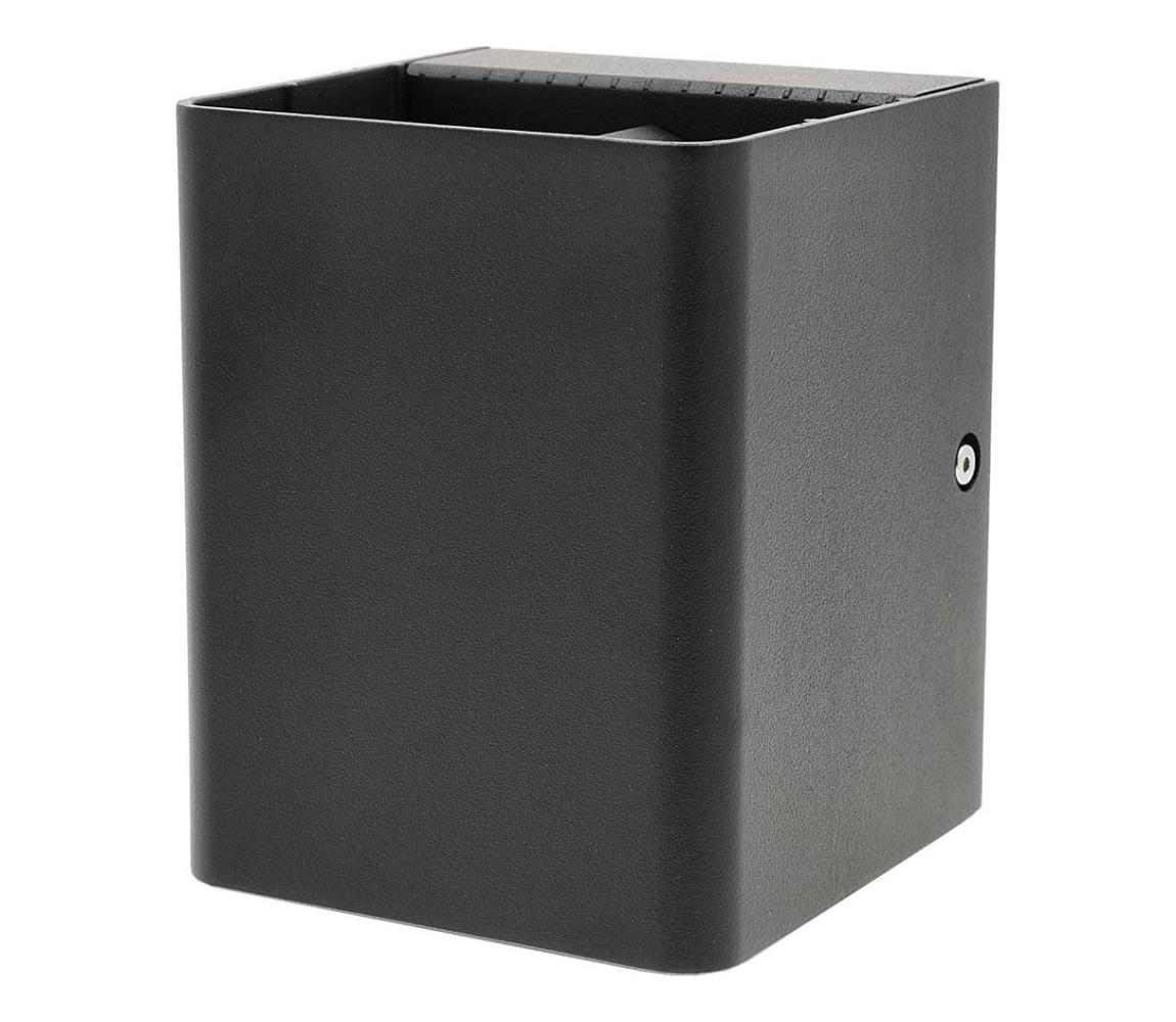 ZBLOW10RGBW - LED RGBW stmievateľné vonkajšie svietidlo LED/12W/230V IP65 Wi-Fi Tuya čierne ZBLOW10RGBW
