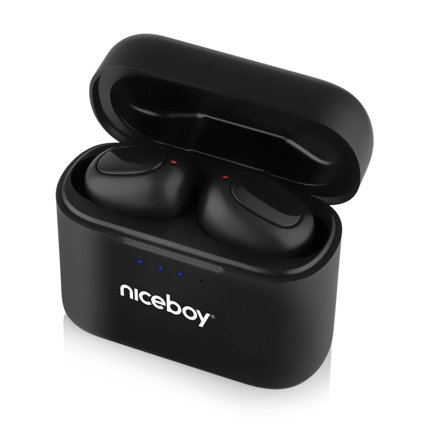 Niceboy HIVE Podsie 4 - Bezdrôtové slúchadlá IP54 čierna