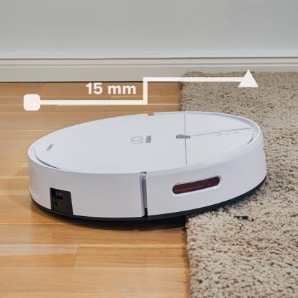 Niceboy ION Charles i4 - Inteligentný robotický vysávač 2v1 4400 mAh Wi-Fi biela + diaľkové ovládanie