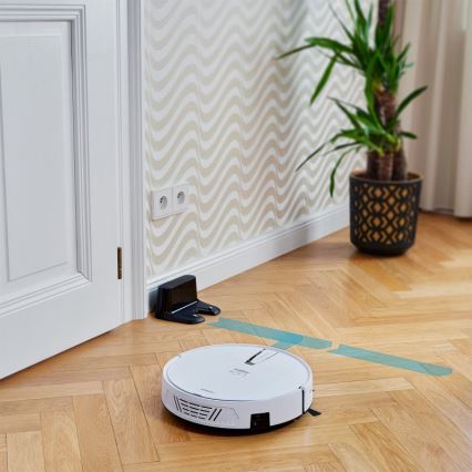 Niceboy ION Charles i4 - Inteligentný robotický vysávač 2v1 4400 mAh Wi-Fi biela + diaľkové ovládanie