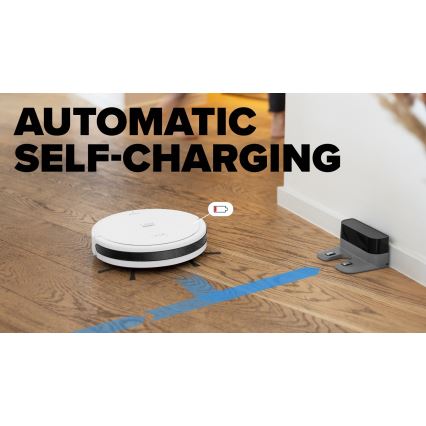 Niceboy ION Charles i6 - Inteligentný robotický vysávač 2v1 2600 mAh Wi-Fi biela
