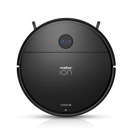Niceboy ION Charles i6 - Inteligentný robotický vysávač 2v1 2600 mAh Wi-Fi čierna