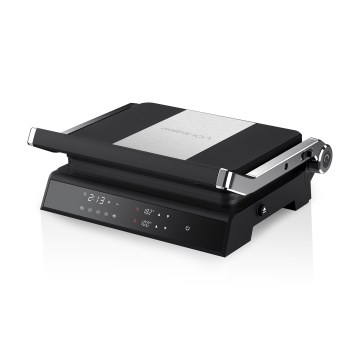 Niceboy ION Grillmaster - Kontaktný gril 2000W/230V čierna/matný chróm