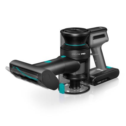Niceboy ION Hurricane H7 - Flexibilný bezdrôtový tyčový vysávač 2v1 200W/2200 mAh čierna
