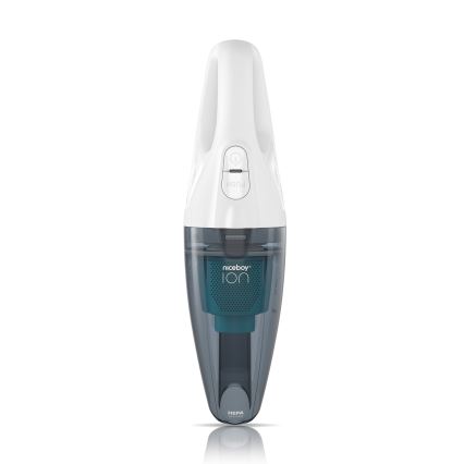 Niceboy ION Hurricane R1 - Nabíjací ručný vysávač 50W/2200 mAh biela/modrá