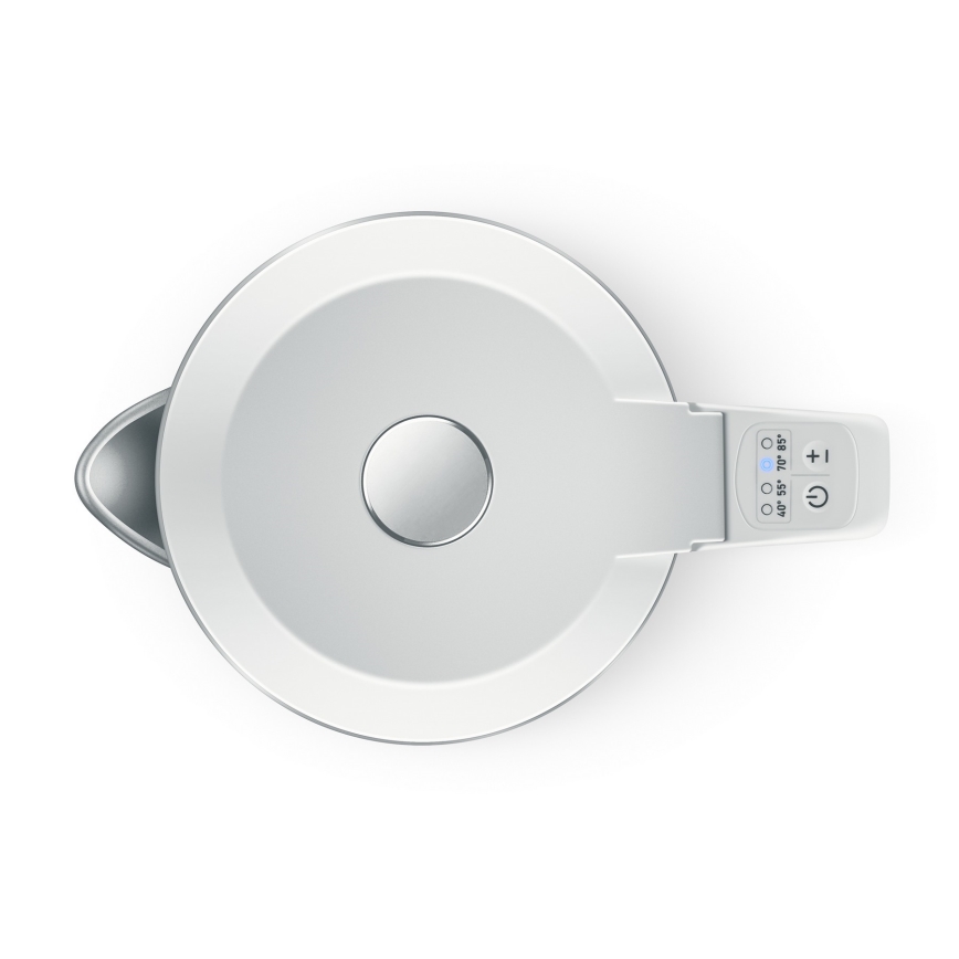 Niceboy ION SmartKettle - Inteligentná rýchlovarná kanvica s termoreguláciou 1,7 l 2200W/230V Wi-Fi biela