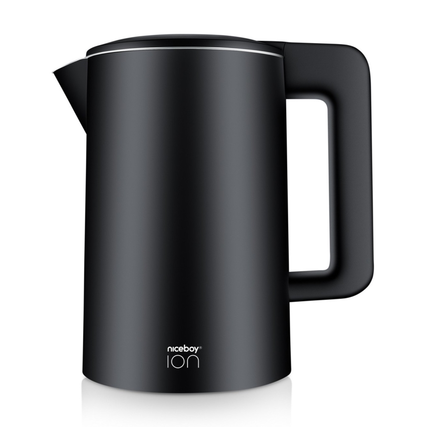 Niceboy ION SmartKettle - Inteligentná rýchlovarná kanvica s termoreguláciou 1,7 l 2200W/230V Wi-Fi čierna