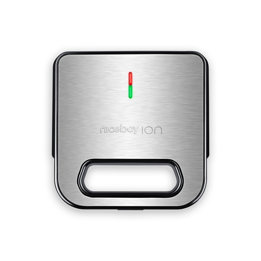 Niceboy ION Snacker S1 - Toustovač 750W/230V matný chróm/čierna