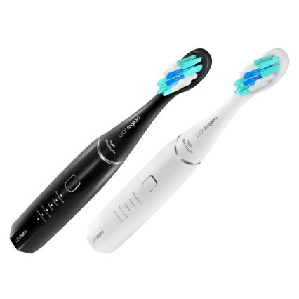 Niceboy ION Sonic Duo Pack - SADA 2x Sonická zubná kefka IPX7 čierna + biela