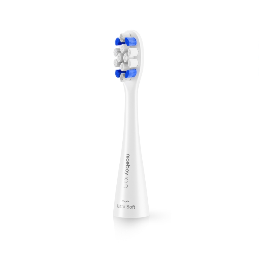 Niceboy ION Sonic Kids - Detská sonická zubná kefka 500 mAh IPX7 biela