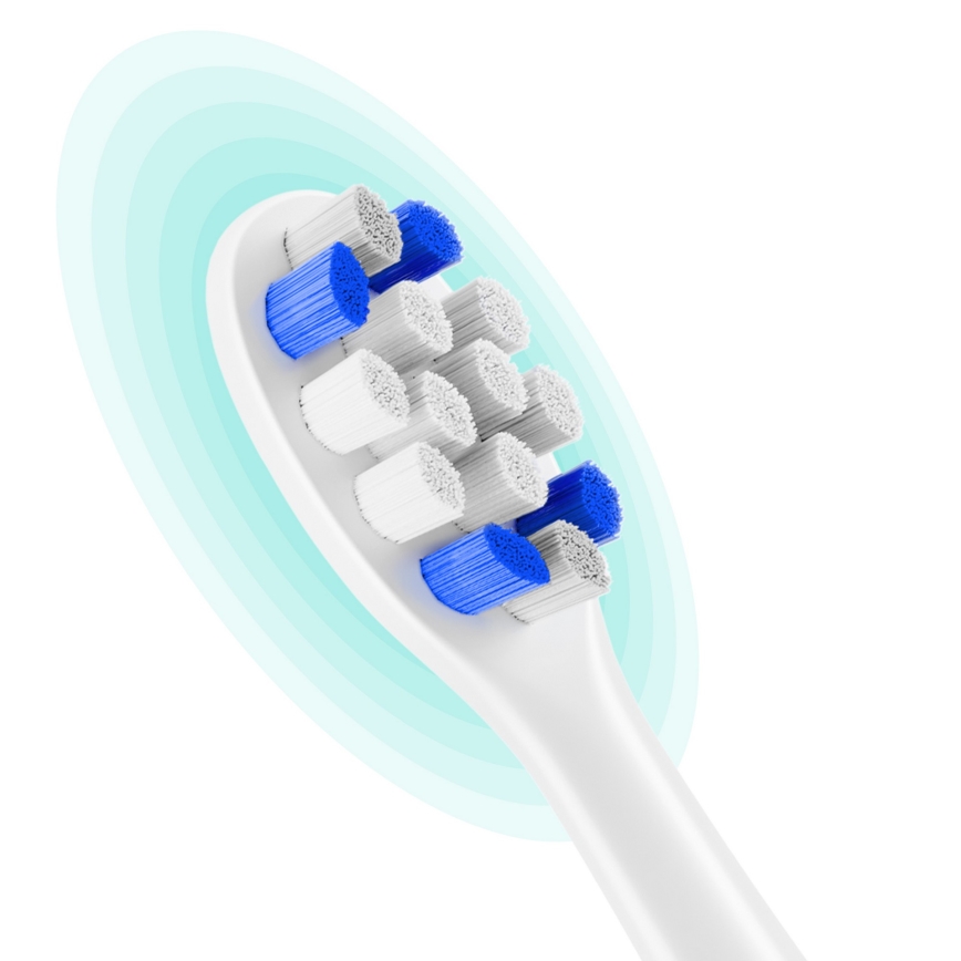 Niceboy ION Sonic Kids - Detská sonická zubná kefka 500 mAh IPX7 biela