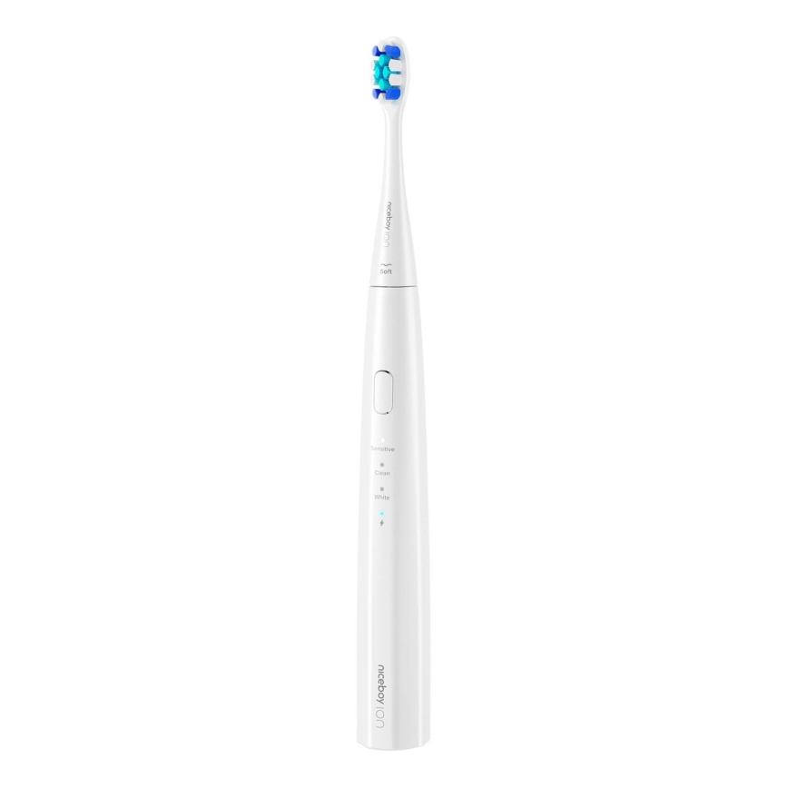 Niceboy ION Sonic Lite - Sonická zubná kefka IPX7 biela