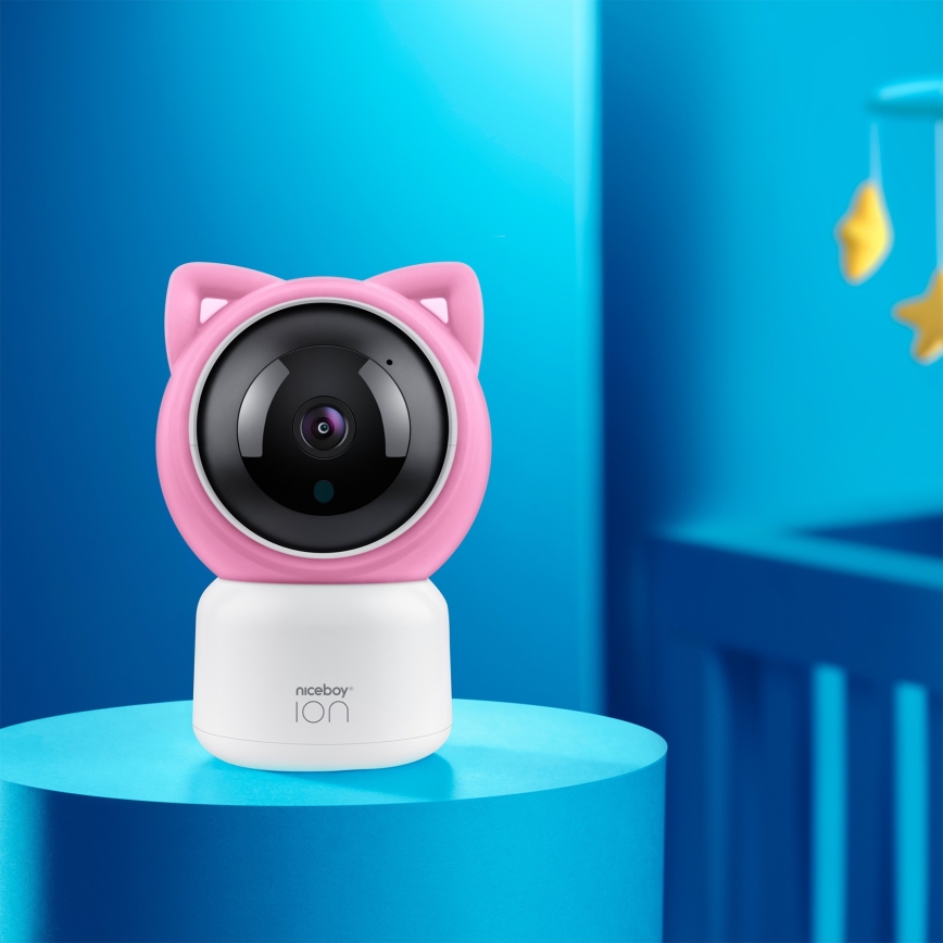 Niceboy ION Starlight SL3 - Inteligentná detská pestúnka Full HD 1080p 5V Wi-Fi