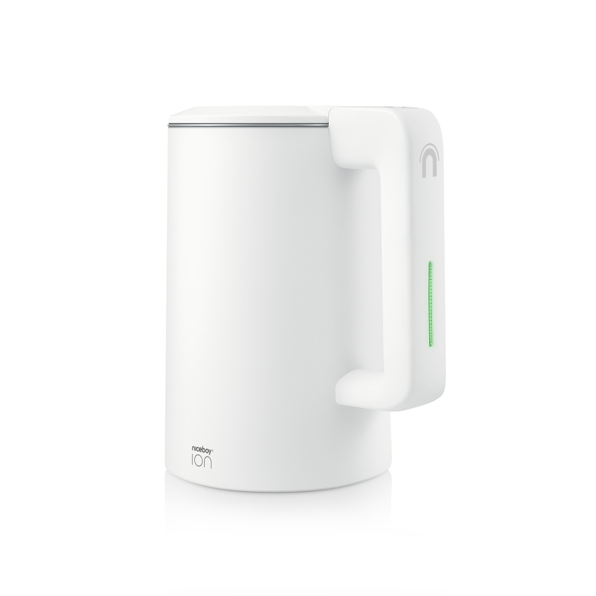 Niceboy ION ThermoKettle TK5 - Rýchlovarná kanvica s termoreguláciou 1,7 l 2200W/230V biela