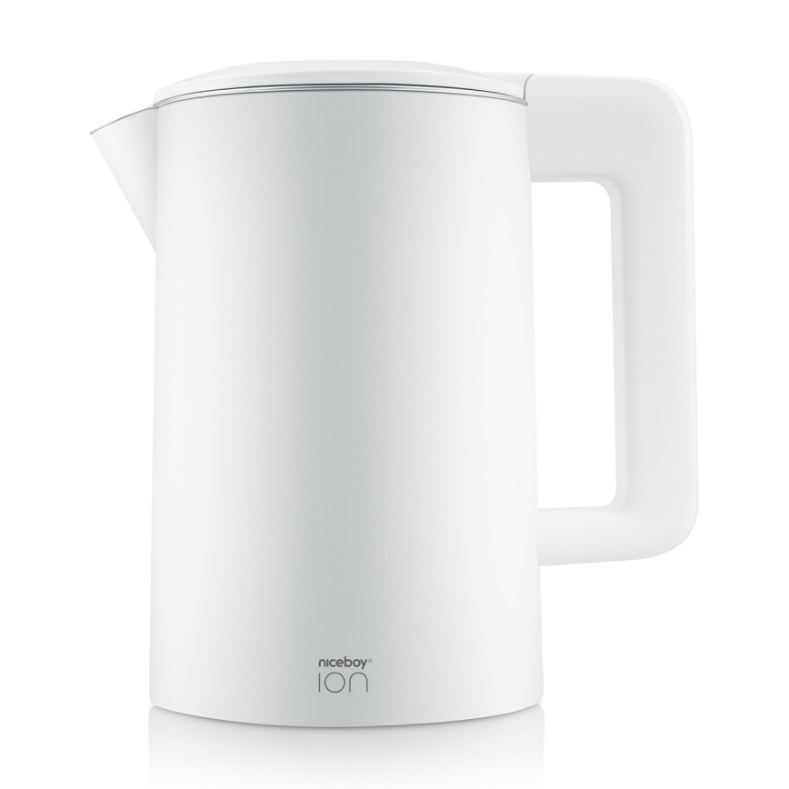 Niceboy ION ThermoKettle TK5 - Rýchlovarná kanvica s termoreguláciou 1,7 l 2200W/230V biela