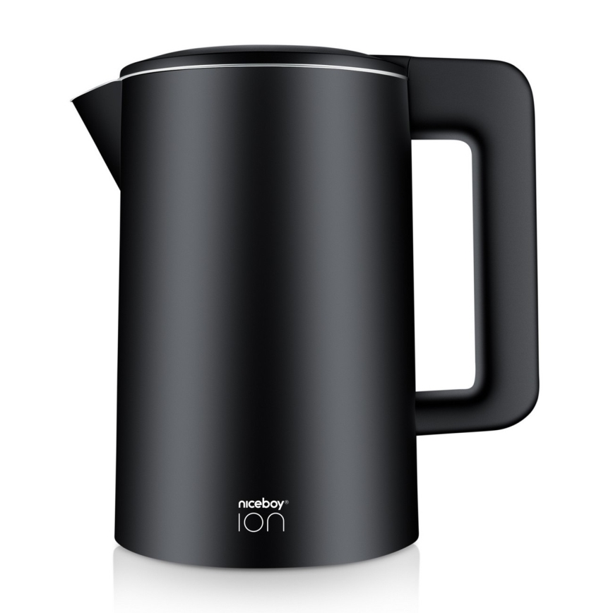 Niceboy ION ThermoKettle TK5 - Rýchlovarná kanvica s termoreguláciou 1,7 l 2200W/230V čierna