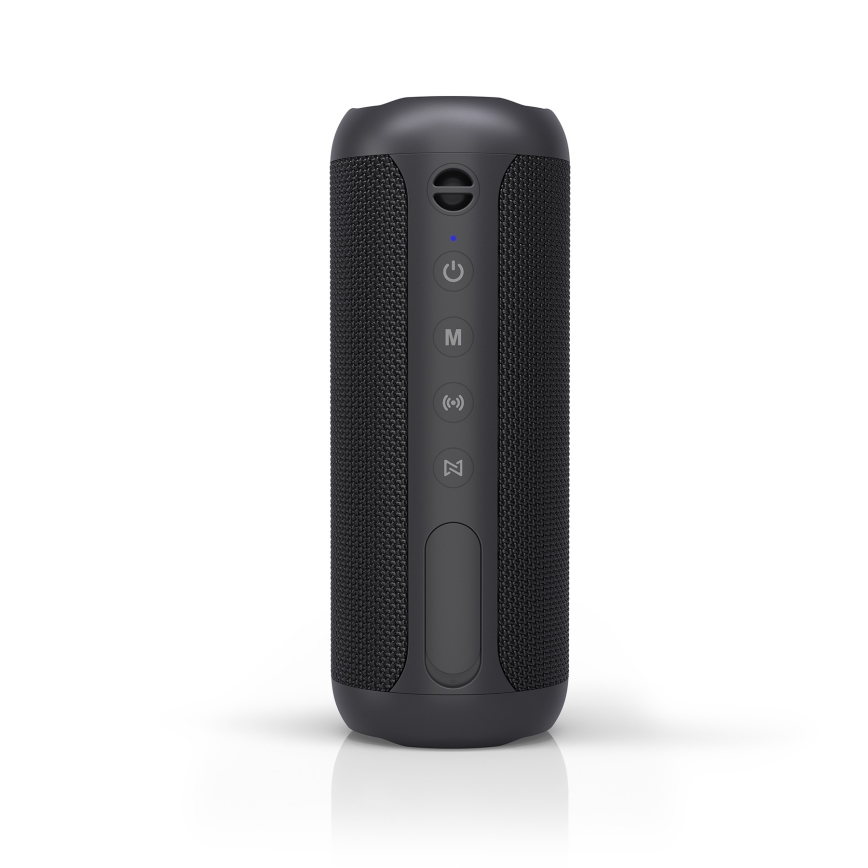 Niceboy Polaris - LED Bezdrôtový reproduktor s mikrofónom 30W/2000 mAh IPX7 čierna
