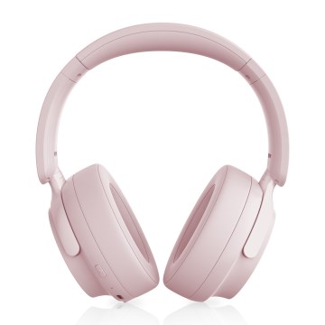 Niceboy Stellar - Bezdrôtové slúchadlá s mikrofónom a ANC, 400 mAh, IPX4, ružové