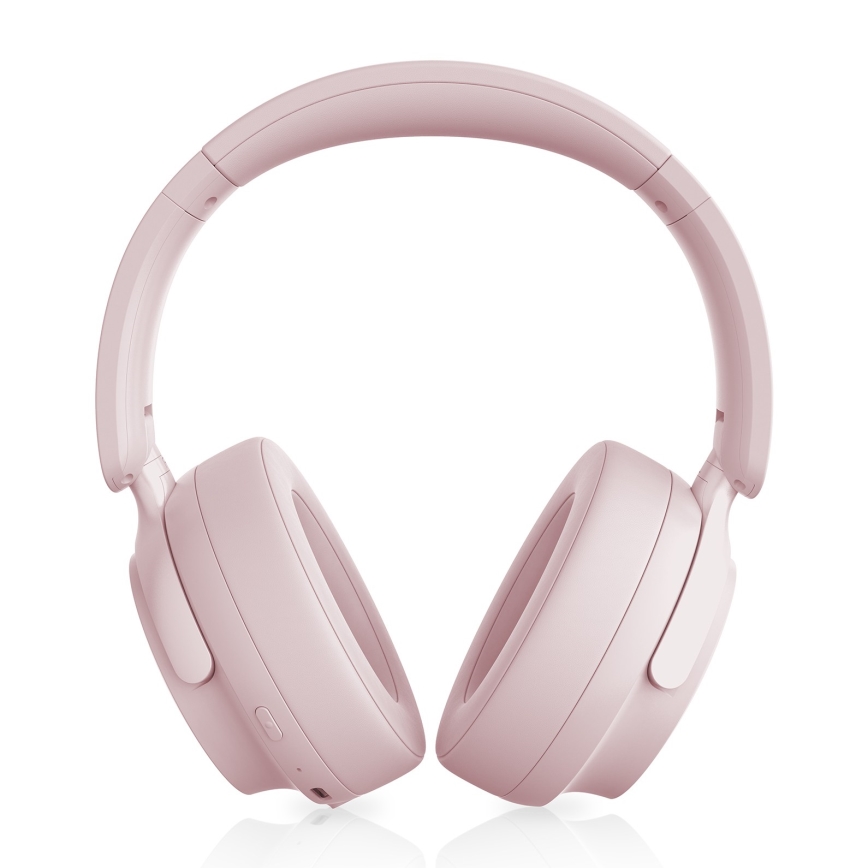 Niceboy Stellar - Bezdrôtové slúchadlá s mikrofónom a ANC, 400 mAh, IPX4, ružové