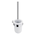 NIMCO BR 11094KU-26 - Nástenná WC štetka BORMO biela/lesklý chróm
