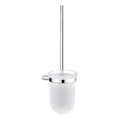 NIMCO BR 11094WN-26 - Nástenná WC štetka BORMO matné sklo/lesklý chróm