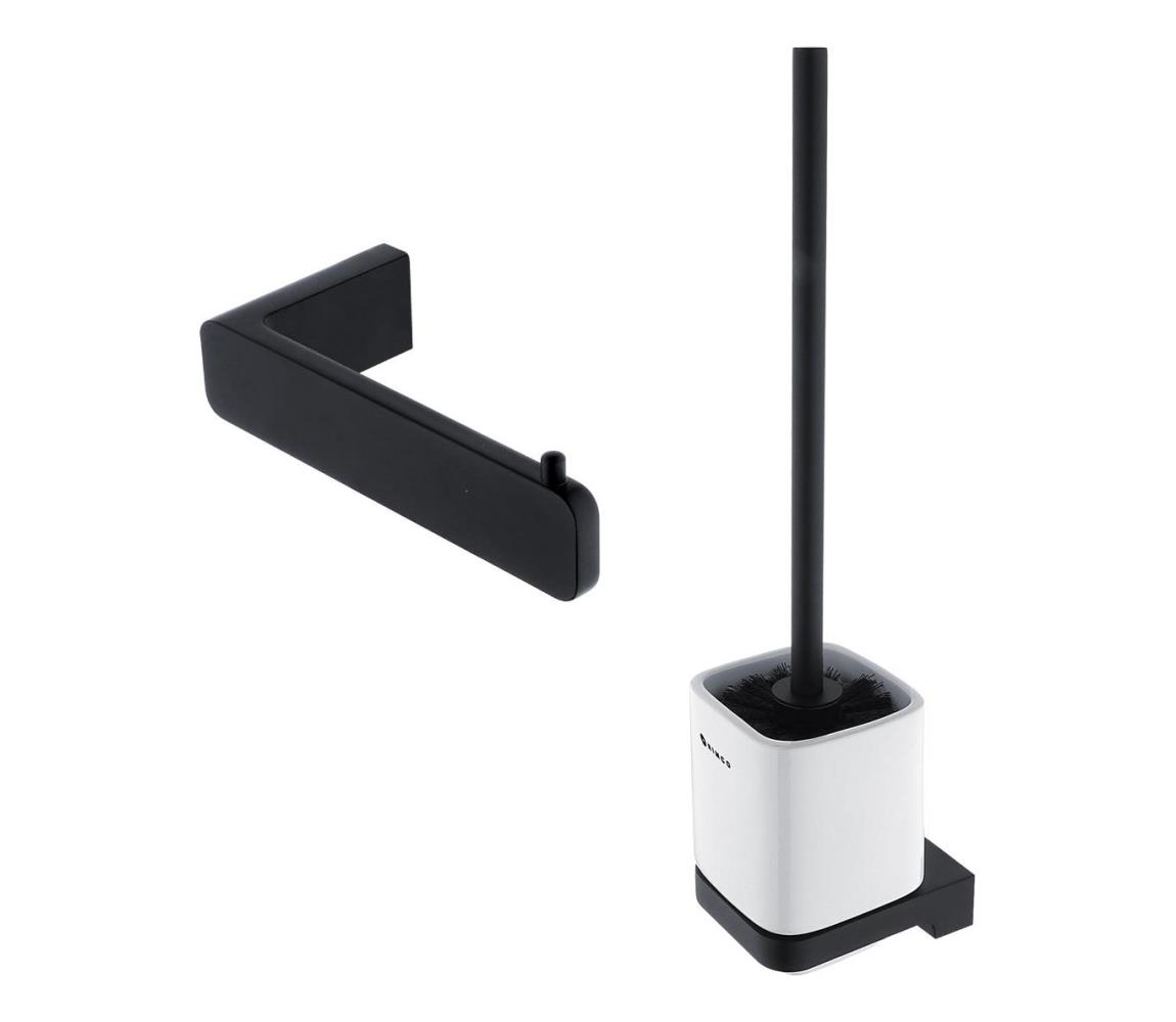 NIMCO MAC set-94KN-90 - Nástenná WC štetka a držiak toaletného papiera MAYA MAC set-94KN-90