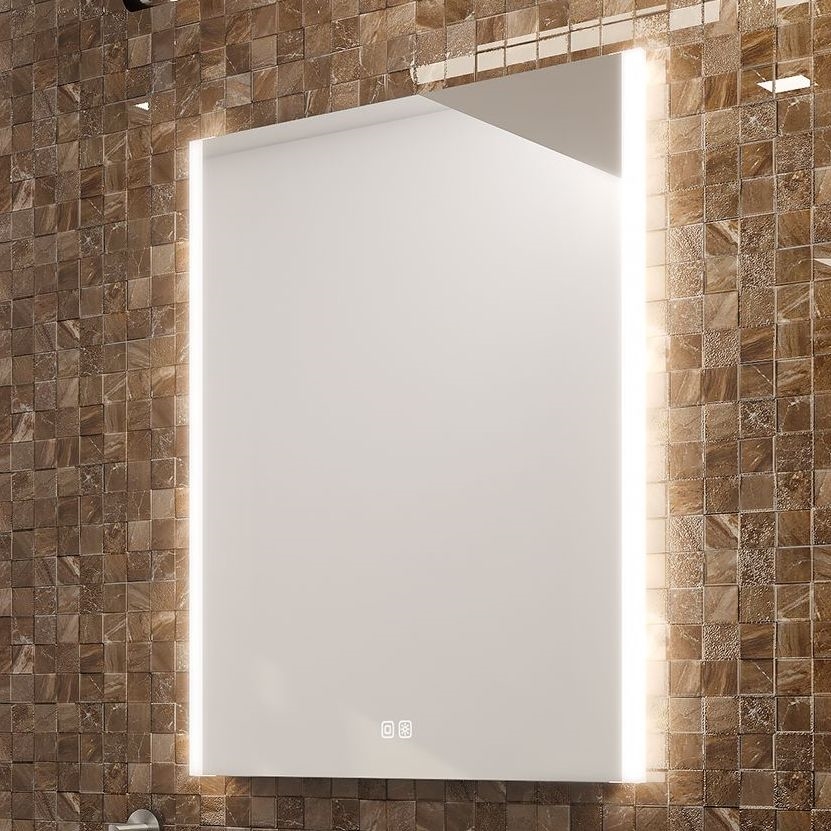 NIMCO ZP 11002VX - LED Stmievateľné kúpeľňové podsvietené zrkadlo LED/24W/230V 3000-6500K 80x60 cm IP44