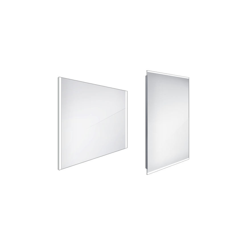 NIMCO ZP 11003 - LED Kúpeľňové podsvietené zrkadlo LED/21W/230V 6500K 70x80 cm IP44