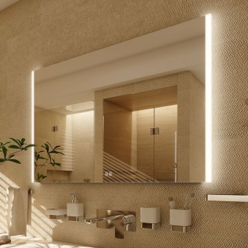 NIMCO ZP 11003VX - LED stmievateľné kúpeľňové zrkadlo s podsvietením LED/21W/230V 3000-6500K 70x80 cm IP44