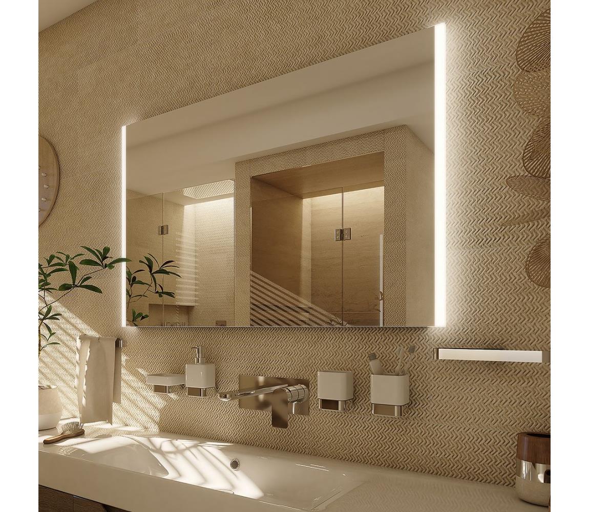 NIMCO ZP 11019 - LED podsvietené kúpeľňové zrkadlo 6500K 70x90 cm IP44 ZP 11019