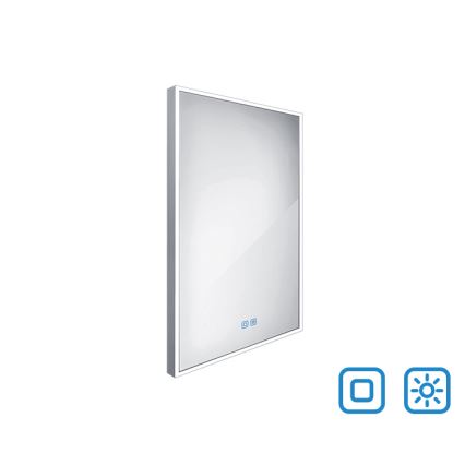 NIMCO ZP 13001VX - LED Stmievateľné kúpeľňové podsvietené zrkadlo LED/35W/230V 3000-6500K 70x50 cm IP44