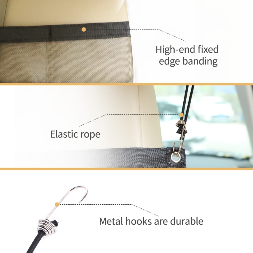 Nobleza - Bezpečnostná sieť do auta 115x62 cm