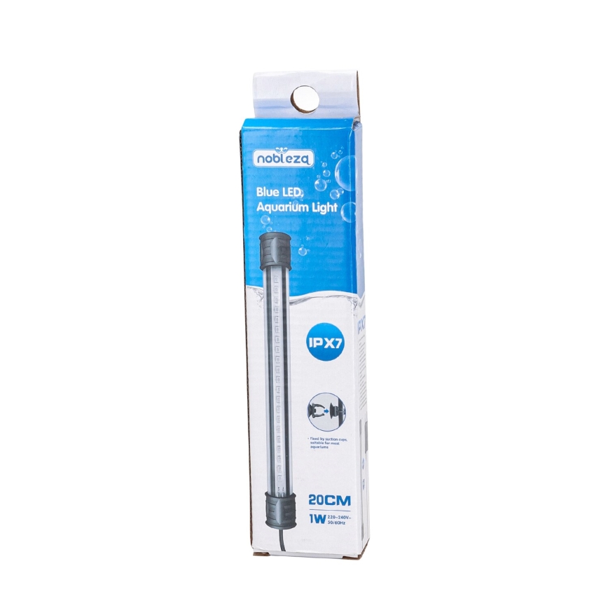 Nobleza - LED Osvetlenie akvária LED/1W/230V IPX7 20 cm