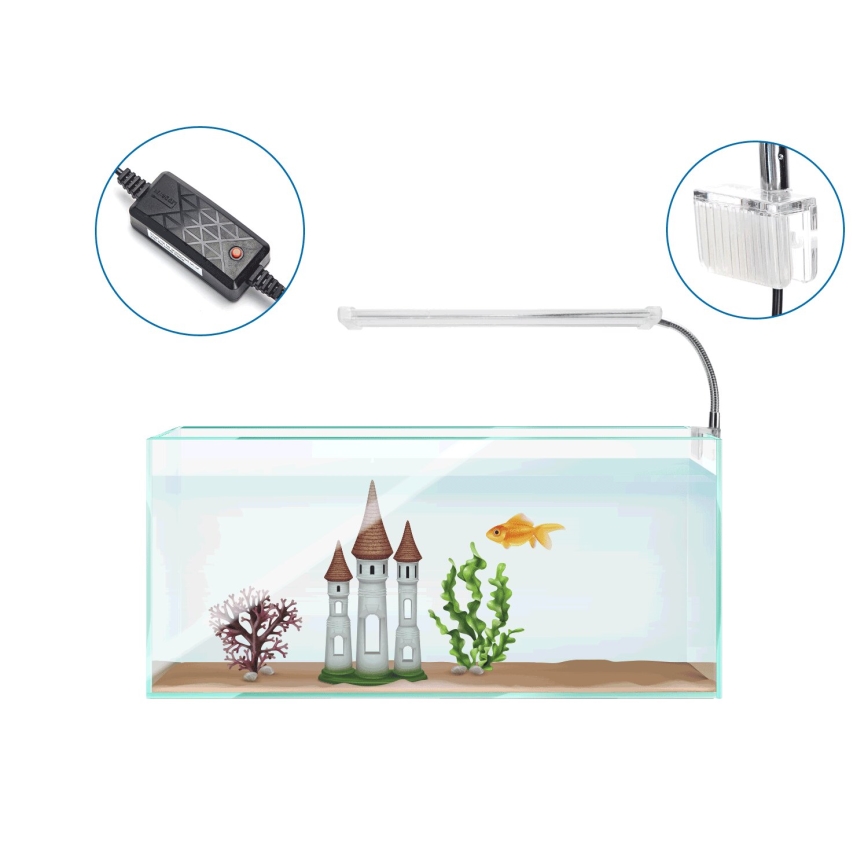 Nobleza - LED Osvetlenie akvária LED/6W/230V IPX7 23 cm