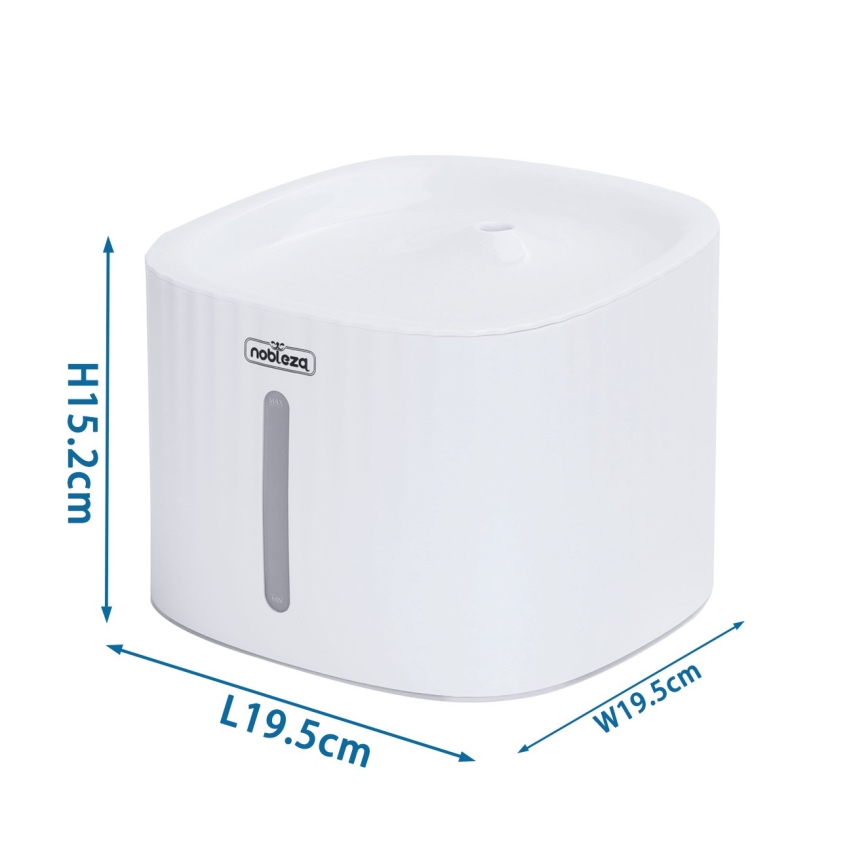 Nobleza - Vodná fontána pre mačky 2l USB