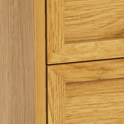 Nočný stolík ALIN 46x40 cm svetlohnedý