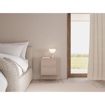 Nočný stolík ALIN 46x40 cm taupe