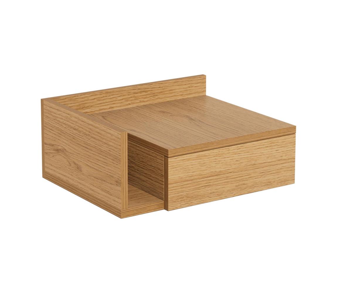 Nočný stolík AVA 40x32 cm, dub 0000107313