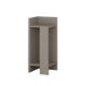 Nočný stolík ELOS 60x25 cm šedá