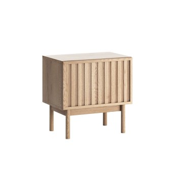 Nočný stolík KIOTO 53x53 cm dub Cremona