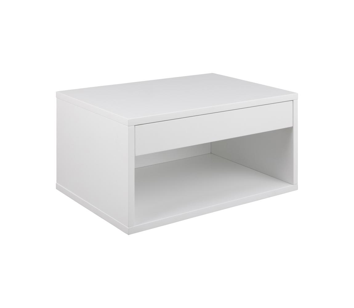 Nočný stolík LIGNE 50x35 cm biela 0000108451