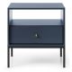 Nočný stolík MONO 56x54 cm modrá