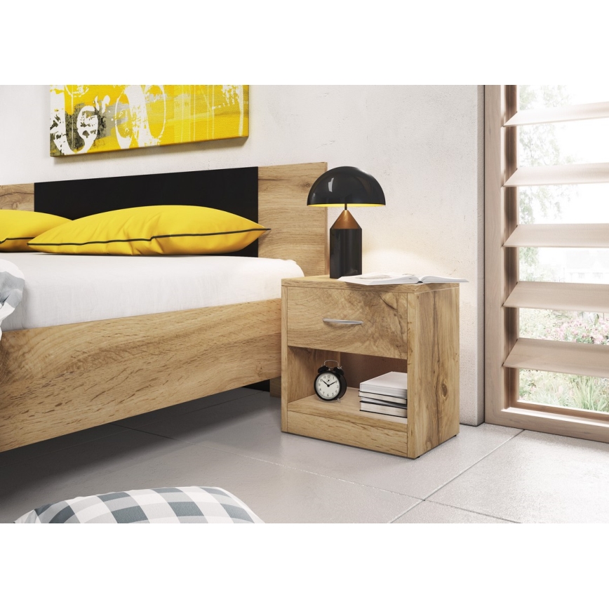 Nočný stolík NED dub wotan