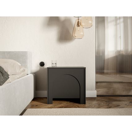 Nočný stolík NIO antracit