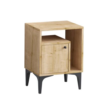 Nočný stolík NUNO 55x40 cm dub safírový
