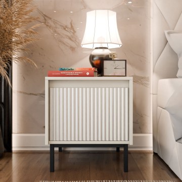 Nočný stolík OZMI 50x45 cm kašmír