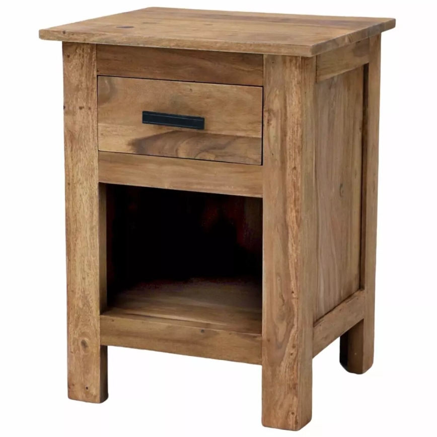 Nočný stolík RAMI 60x45 cm masív/palisander