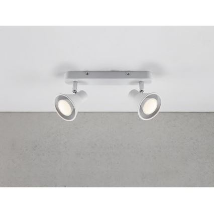 Nordlux - Bodové svietidlo EIK 2xGU10/35W/230V biela